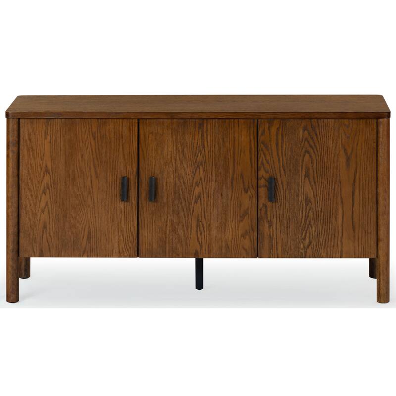 SAFAVIEH Couture Jaylessa Wood 3 Door Sideboard - 58"W x 18"D x 30"H