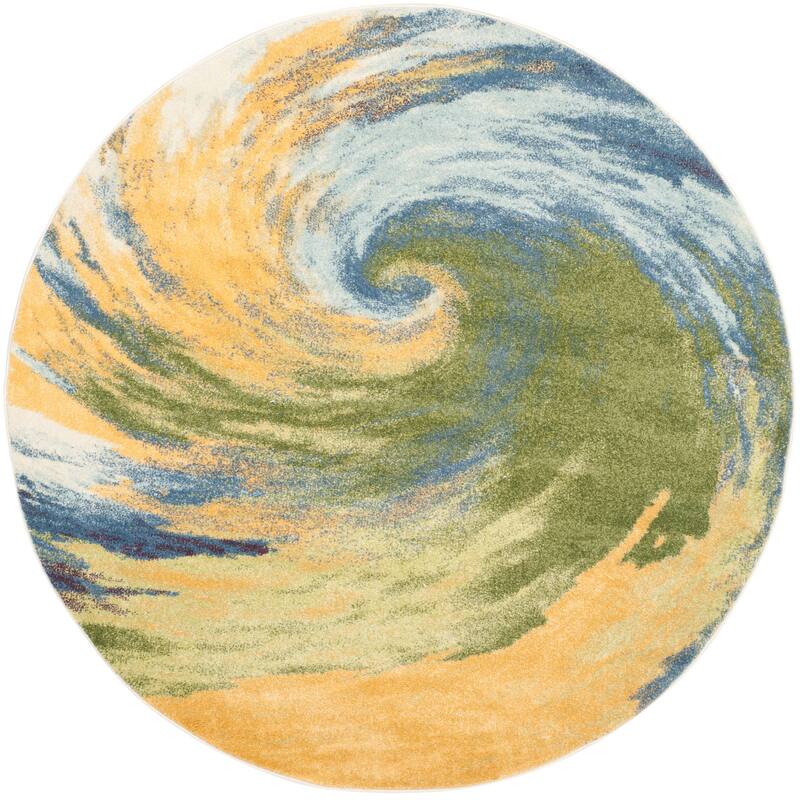 SAFAVIEH Evoke Tambra Abstract Swirl Rug