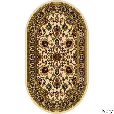 Home Dynamix Royalty Collection Traditional Oval Area Rug (31" x 50")