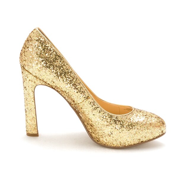 guess gold pumps