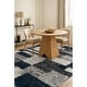 preview thumbnail 41 of 54, World Rug Gallery Distressed Modern Boxes Plush Shag Area Rug