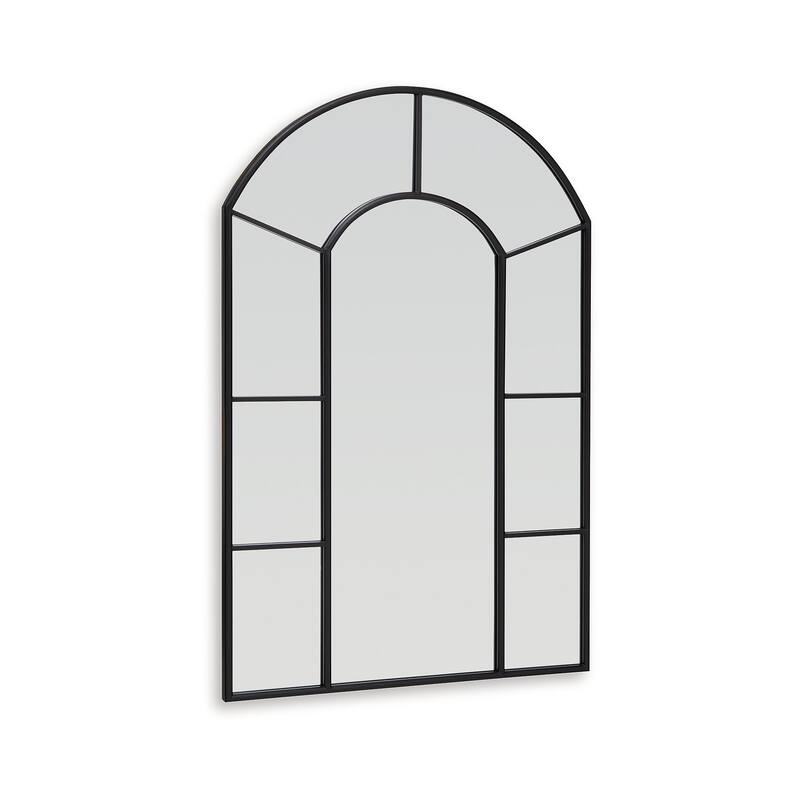 Signature Design by Ashley Evengton Black Accent Mirror - 32"W x 1.13"D x 48"H