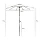 preview thumbnail 6 of 7, Maypex 9-foot Solar Led Lighted Patio Umbrella