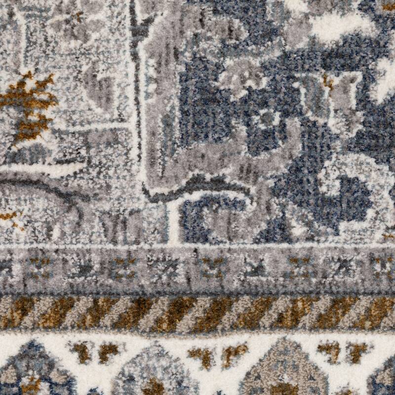 HomeRootsMedallion Traditional Runner Area Rug