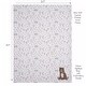 preview thumbnail 2 of 6, Bedtime Originals Sleepytime Bear White/Brown Soft Fleece Baby Blanket