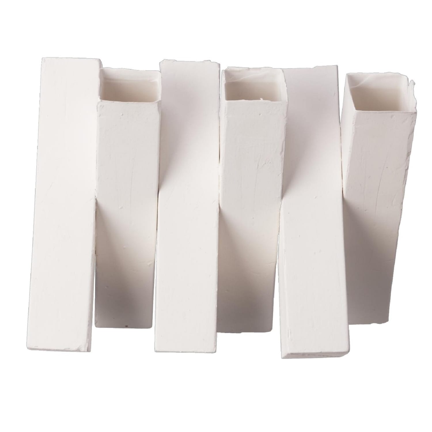 White Matte 3D Printed Ceramic Vase