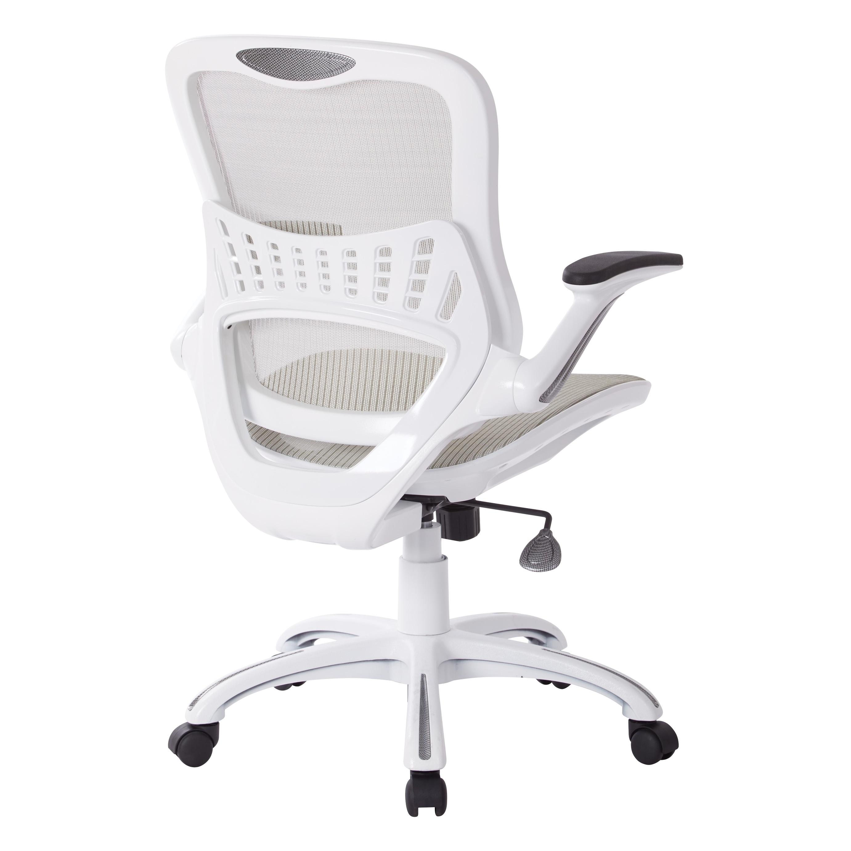 Osp riley office chair with white mesh seat and hot sale back