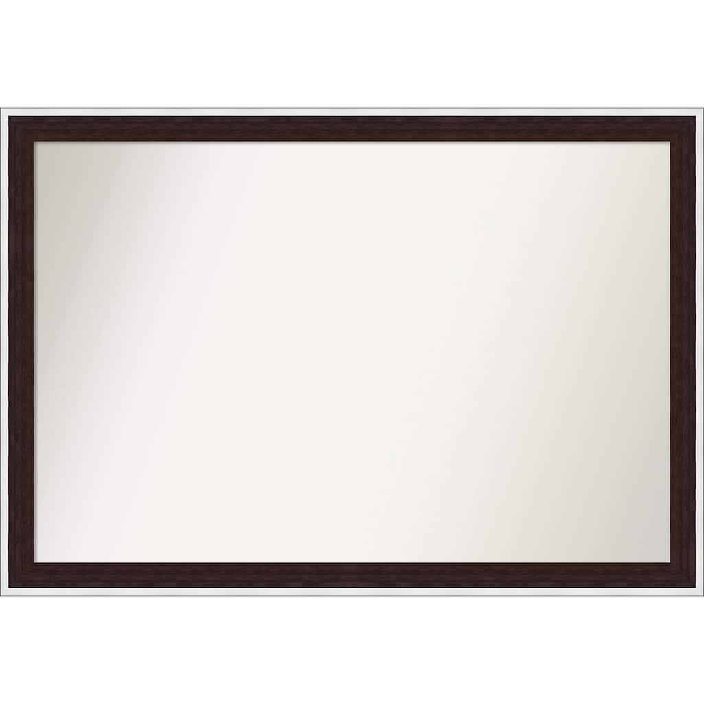 Maya Non-Beveled Framed Wall Mirror