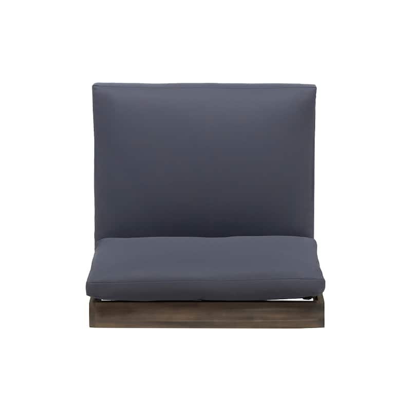 Sherwood Outdoor Acacia Wood Club Chairs (Set of 2) by Christopher Knight Home