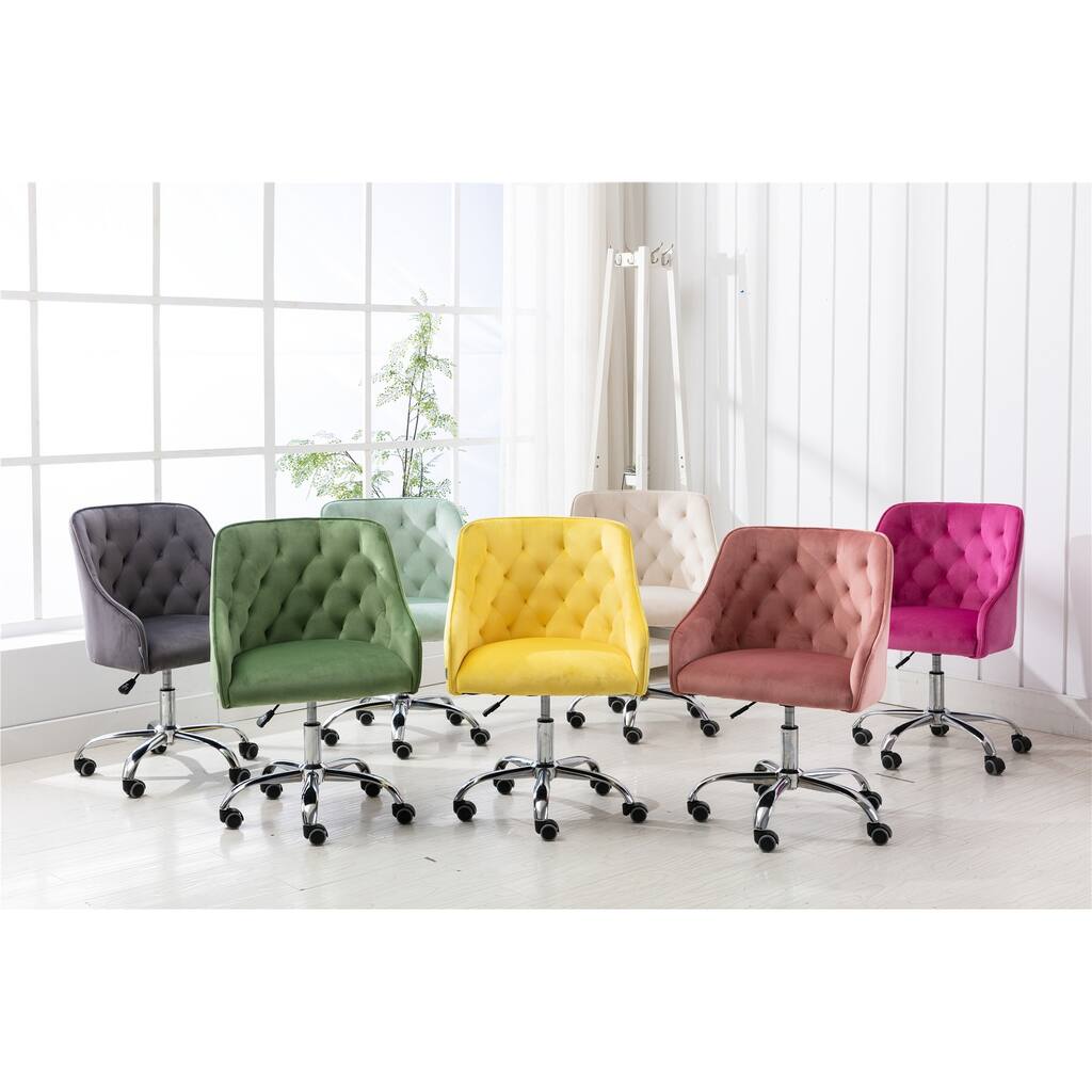 Modern Leisure office Chair Silver Legs