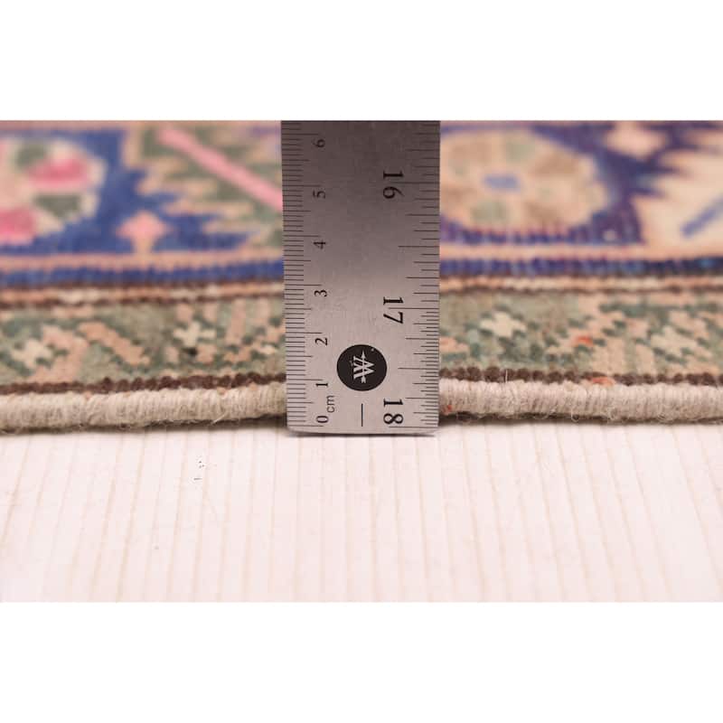 ECARPETGALLERY Hand-knotted Antalya Vintage Light Copper Wool Rug - 4'2 x 7'0