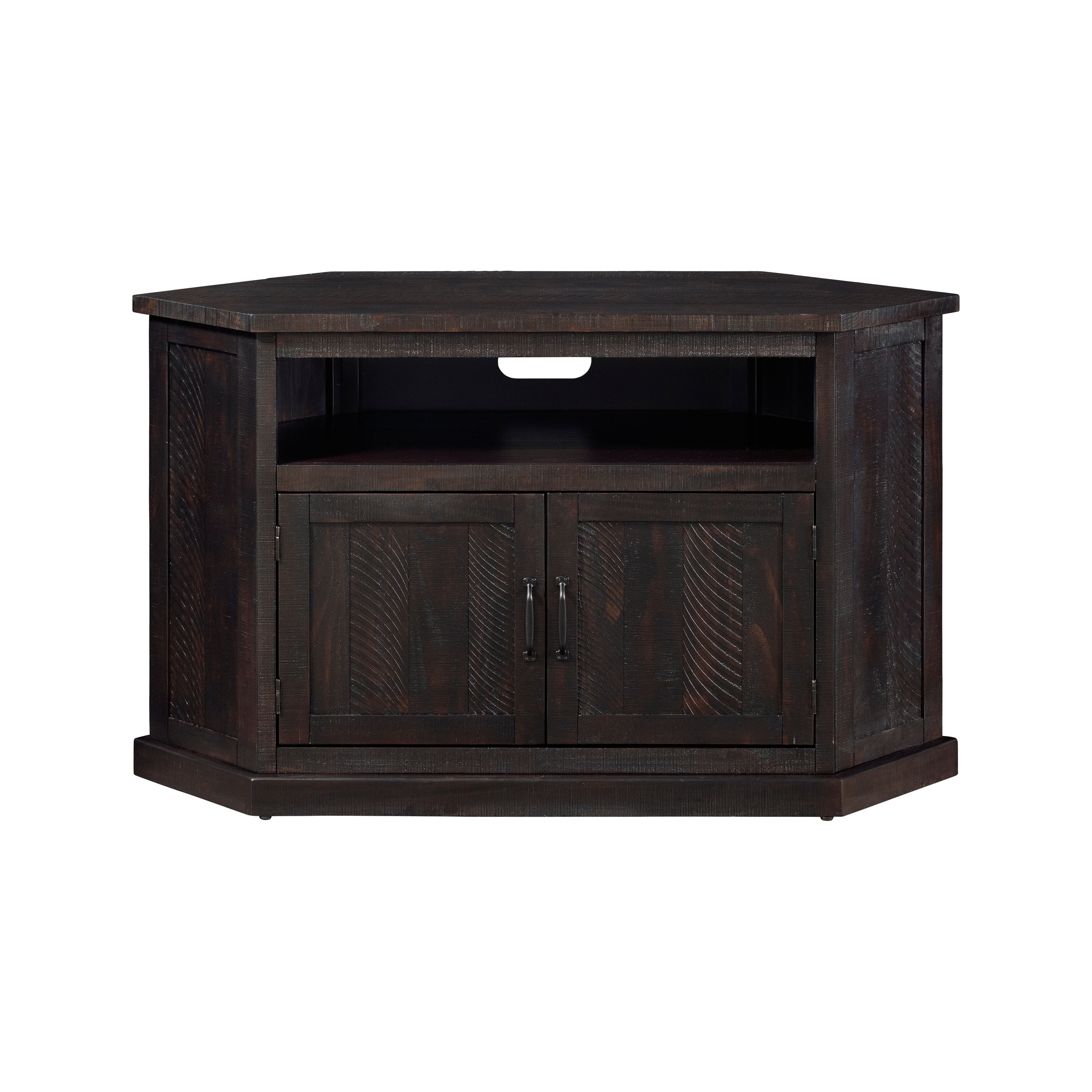 Tacoma solid wood corner tv stand new arrivals