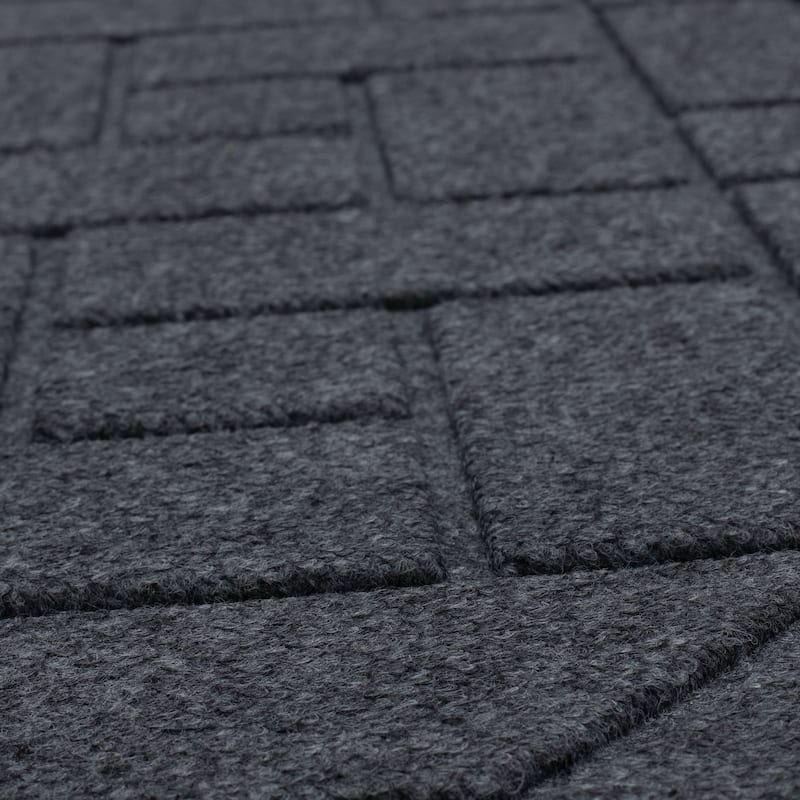 Mohawk Home Diagonal Pavers Arched 3' X 5' Door Mat
