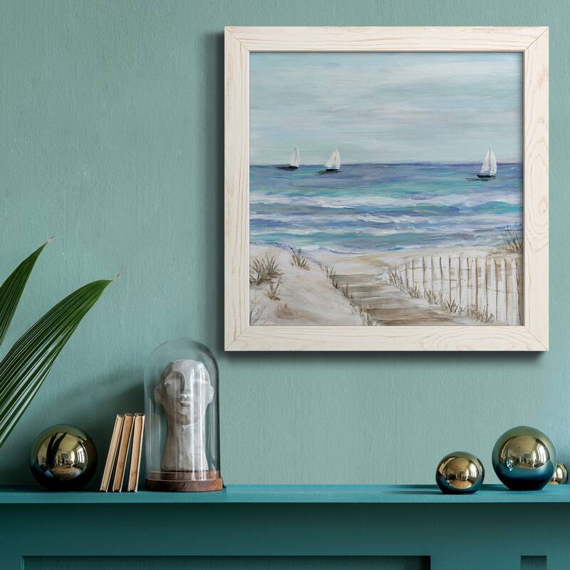 Gulf Shores III-Premium Framed Canvas - Ready to Hang