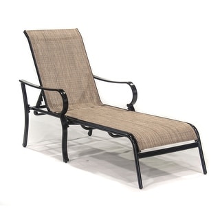 Hudson Sling Outdoor Patio Chaise lounge