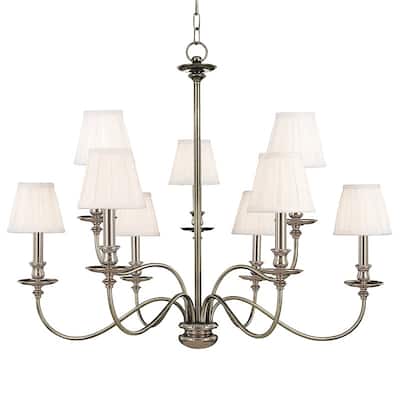 Hudson Valley Lighting Menlo Park 9 Light 34" Wide Chandelier