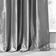 preview thumbnail 4 of 70, Exclusive Fabrics Single Ruched Faux Solid Taffeta Curtain (1 Panel)