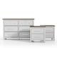 preview thumbnail 14 of 12, Furniture of America Althea Modern Farmhouse 3-Piece Wood Dresser and 2 Nightstand Bedroom Set