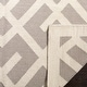 preview thumbnail 101 of 143, SAFAVIEH Handmade Flatweave Dhurries Michaele Modern Moroccan Wool Rug