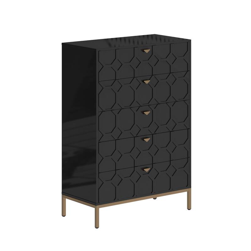 5 drawers cabinet