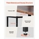 preview thumbnail 47 of 47, UIMOSO Corner Bookshelf, Corner Bookcase with Heavy Duty Metal Frame & Wooden Shelves