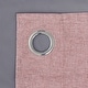 preview thumbnail 45 of 95, Deconovo Faux Linen Total Blackout with Coating Curtains (2 Panel)