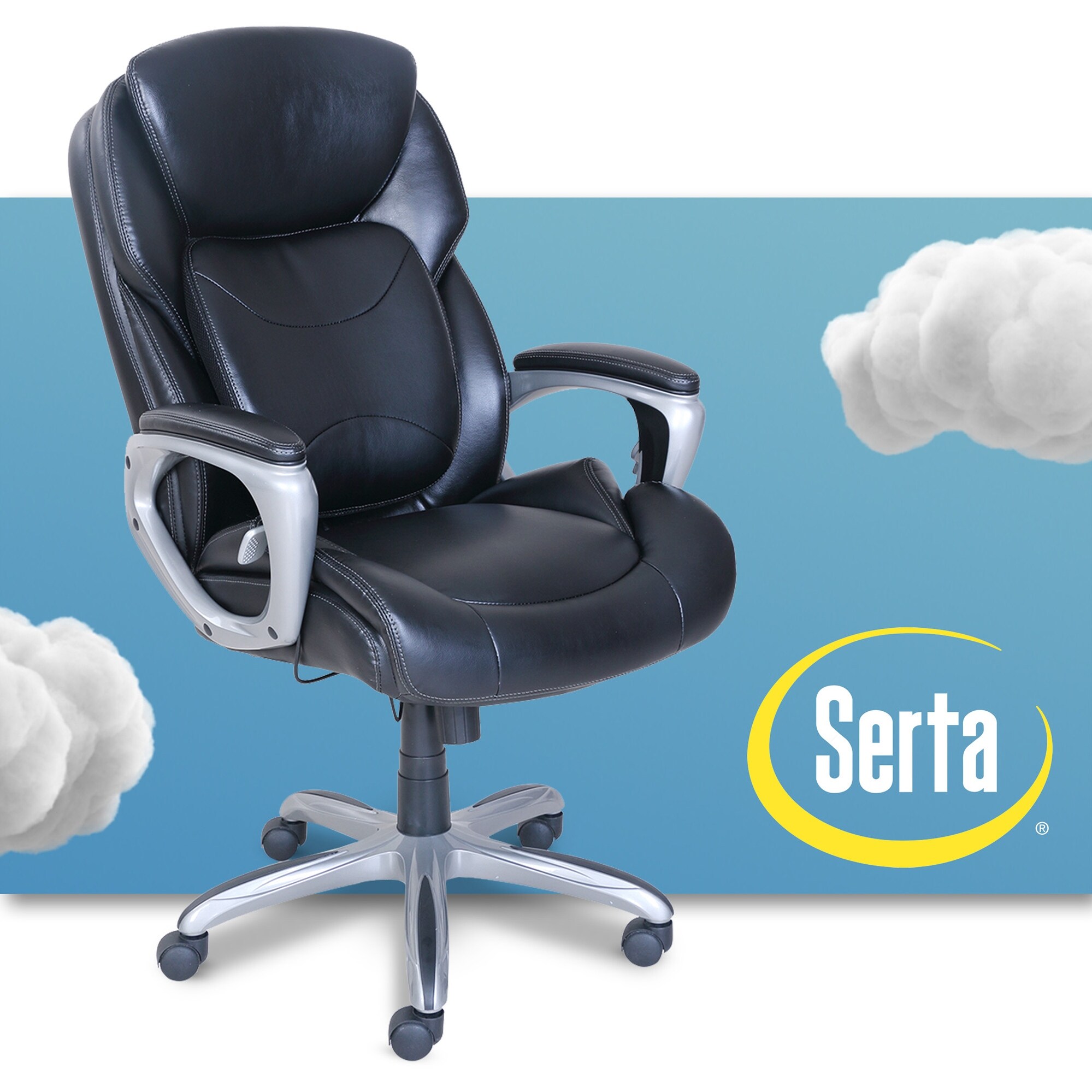 Serta my fit executive office chair with 360 motion support discount