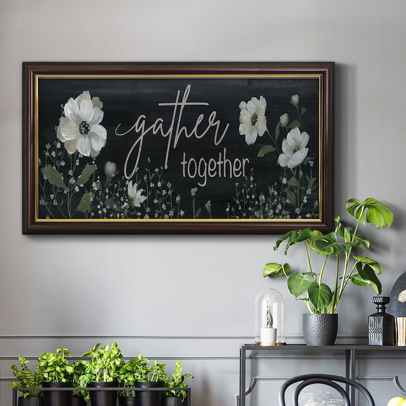 Gather Together Premium Framed Canvas- Ready to Hang