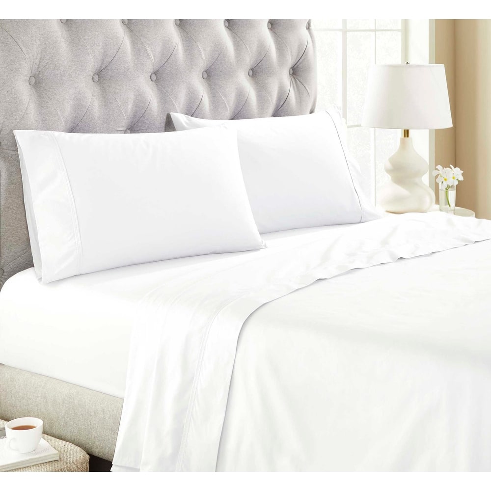 Superior Gina Organic Cotton Percale Bed Sheet Set
