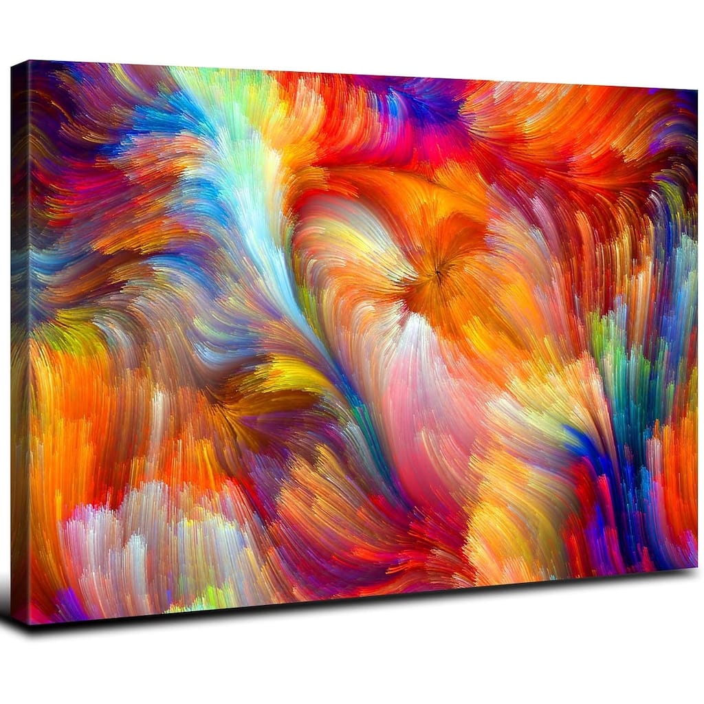 Abstract Colorful Canvas Wall Art