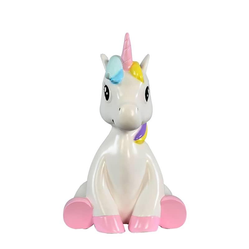 Baby Unicorn Outdoor Garden Statue - 28"