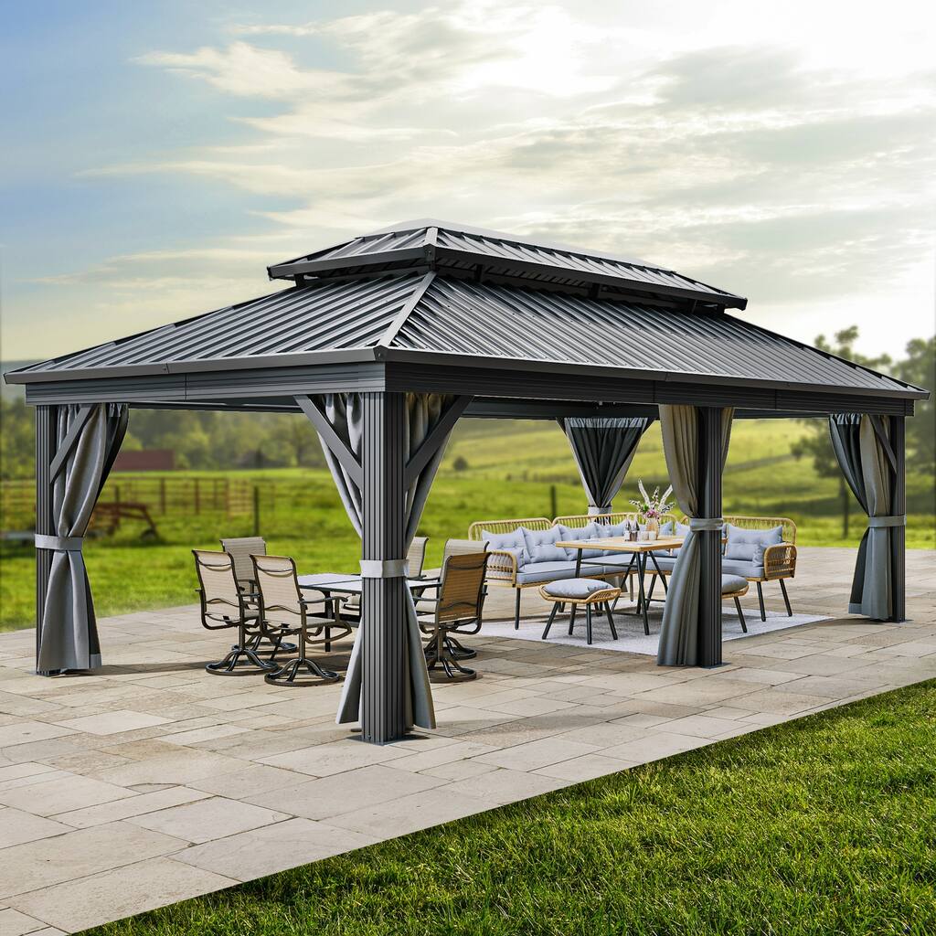 Outdoor Metal Canopy Gazebo