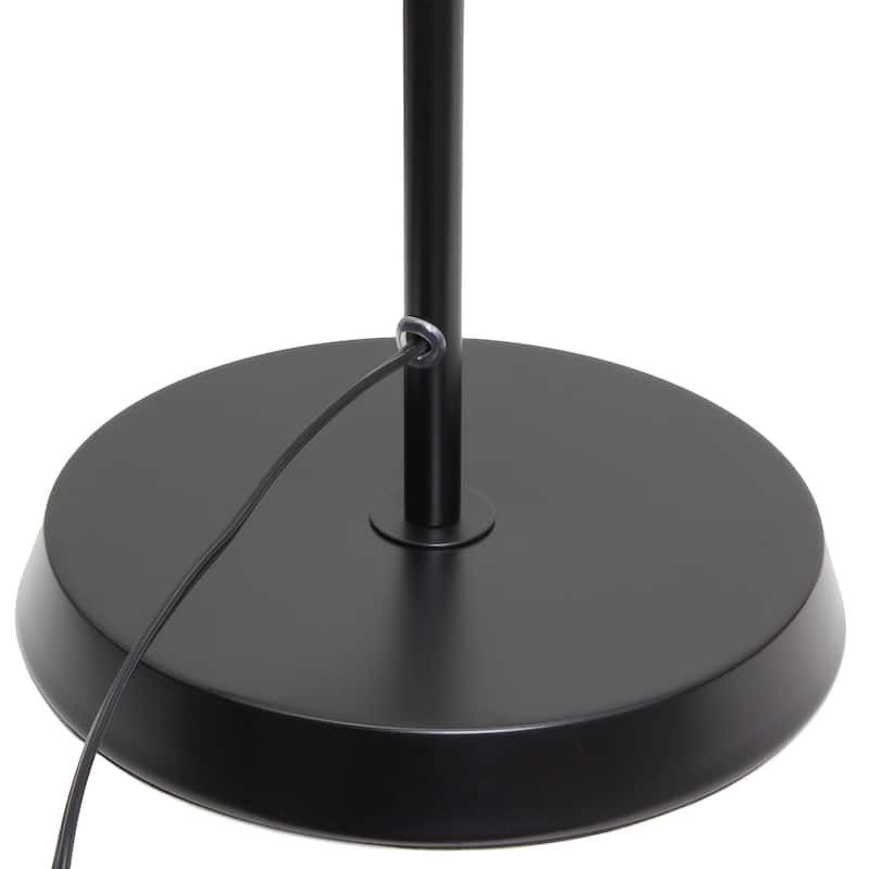 Metal Adjustable Spotlight Floor Lamp with Rotary Switch - 10.55 x 7.87 x 54.72 in. (L x W x H)