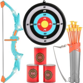 Bow and Arrow Set for Kids Outdoor Toy for Boys & Girls 6+ Years Old