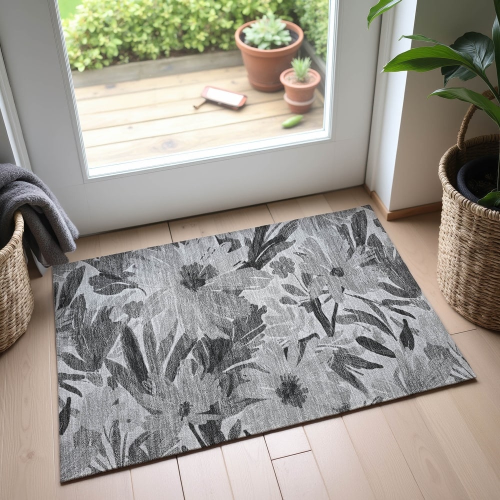 Premium Washable Super Soft Casual Floral Mayfield Rug