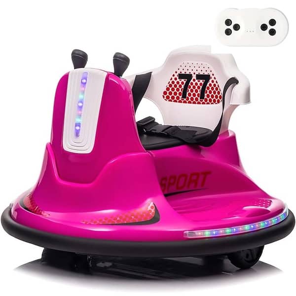 slide 2 of 24, Electric Bumper Car for Kids, Kids Bumper Car Pink