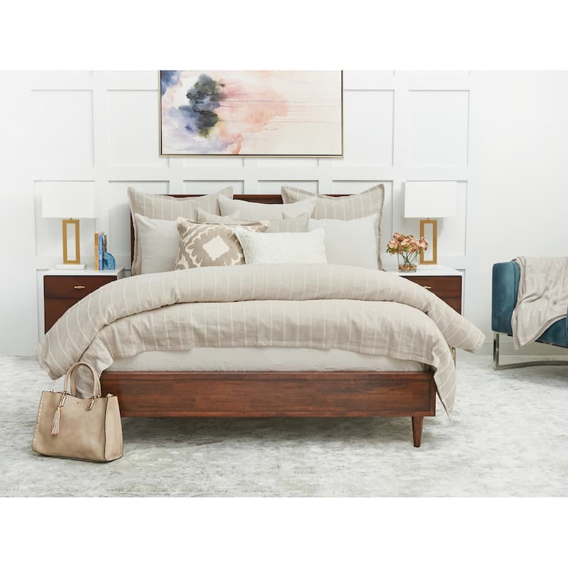 20" x 20" Cleo Natural Throw Pillow