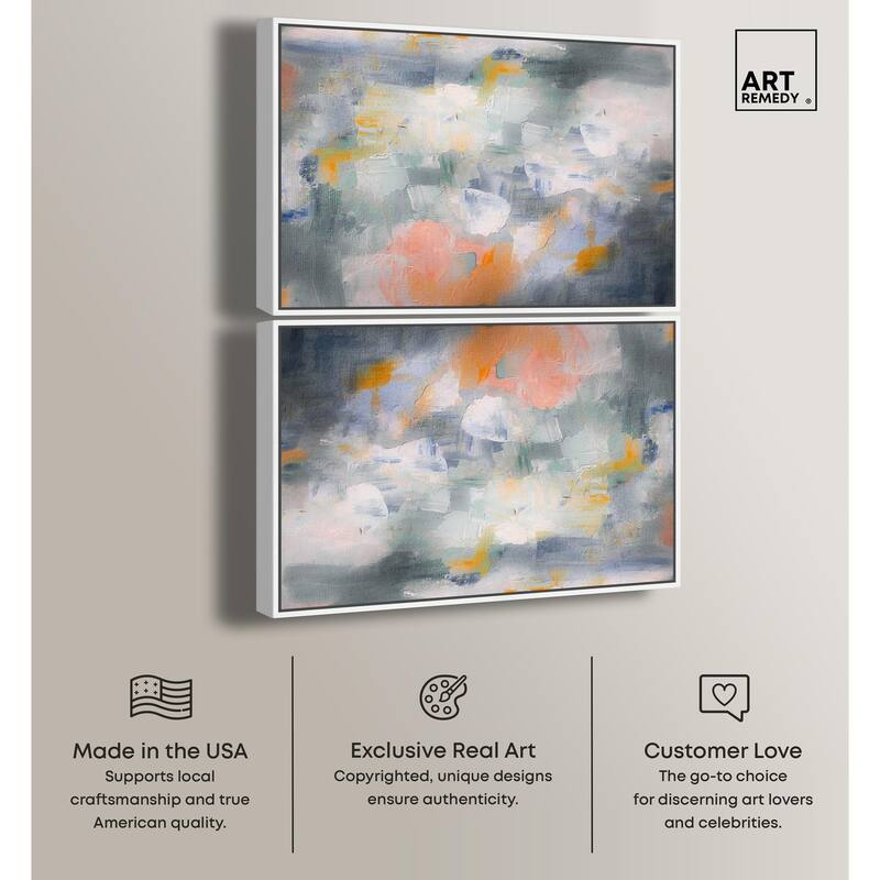 Cloudborn Glow II Canvas by Art Remedy