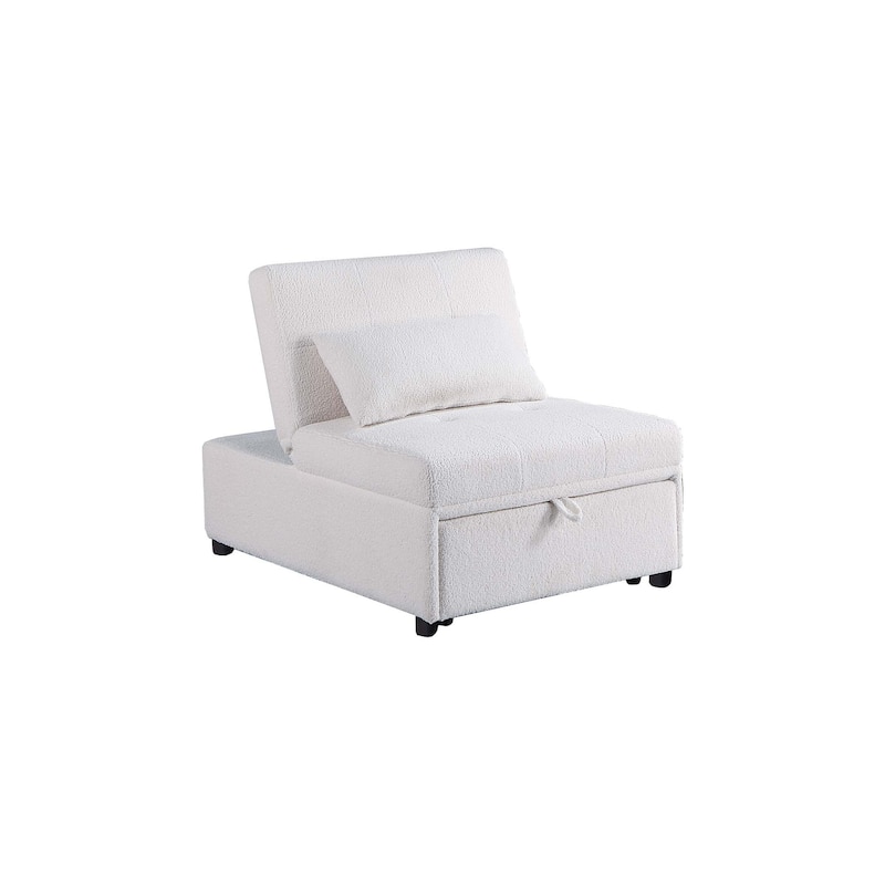 Poundex Convertible Sofa
