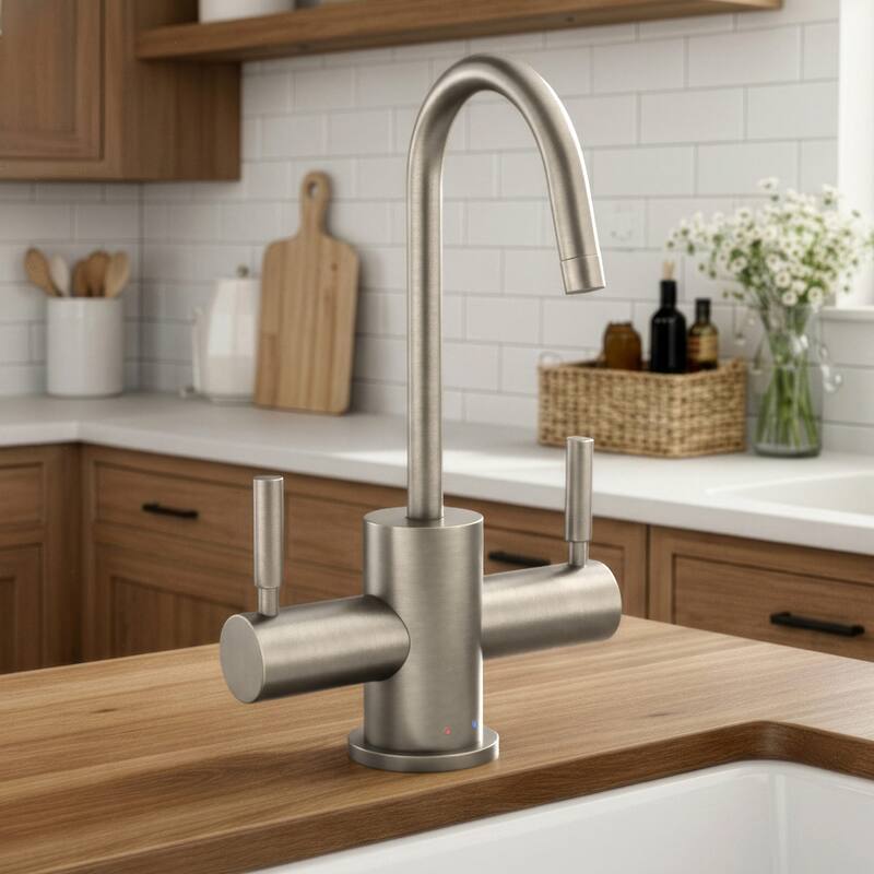 Whitehaus Collection Hot/Cold Water Point of Use Faucet