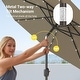 preview thumbnail 6 of 57, BONOSUKI LED Patio 9Ft Market Umbrella,Outside Deck Table Umbrella
