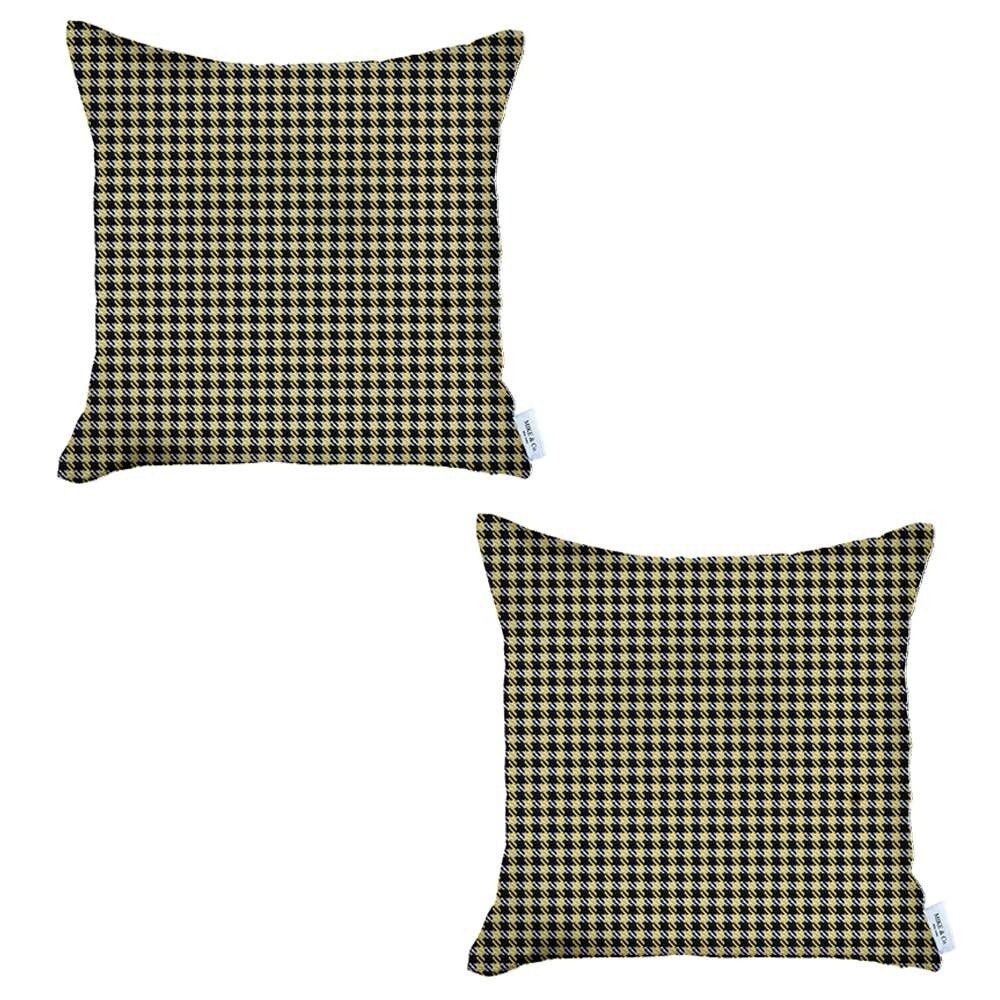 Houndstooth pillow cheap covers