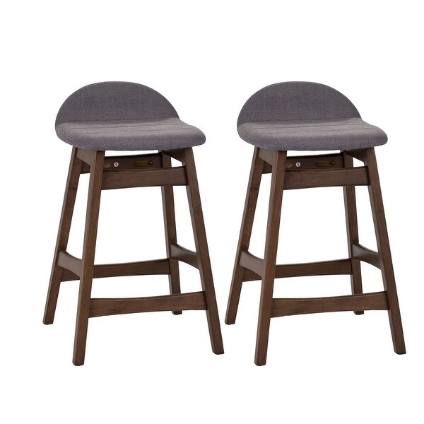 threshold 24 backed counter stool