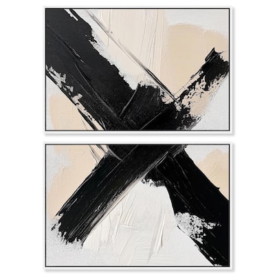 Graphic Impact I Canvas Set of 2 by Art Remedy