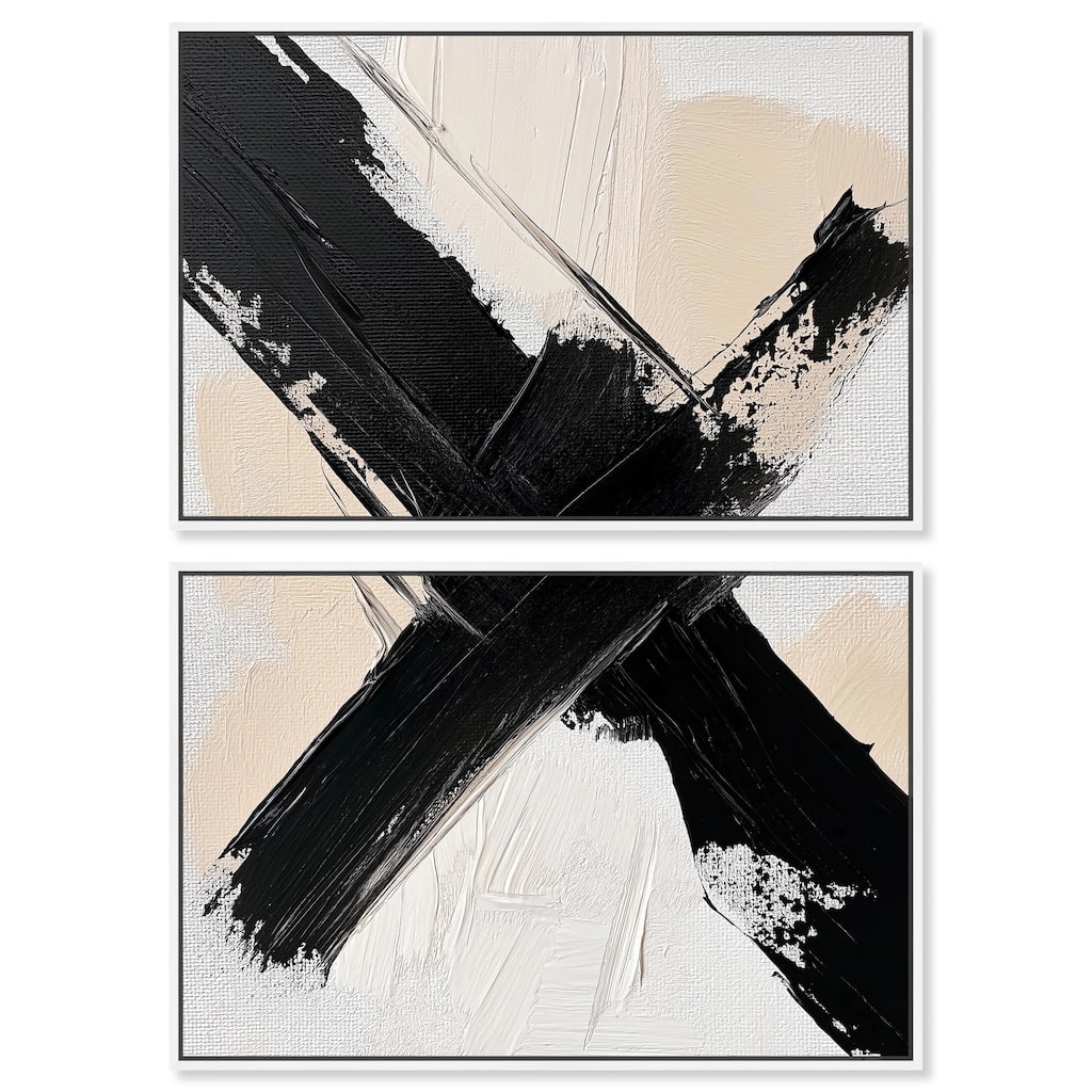 Graphic Impact I Canvas Set of 2 by Art Remedy