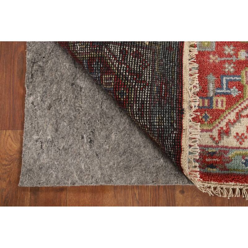Geometric Kazak Foyer Rug Hand-Knotted Oriental Wool Carpet - 2'0" x 3'0"
