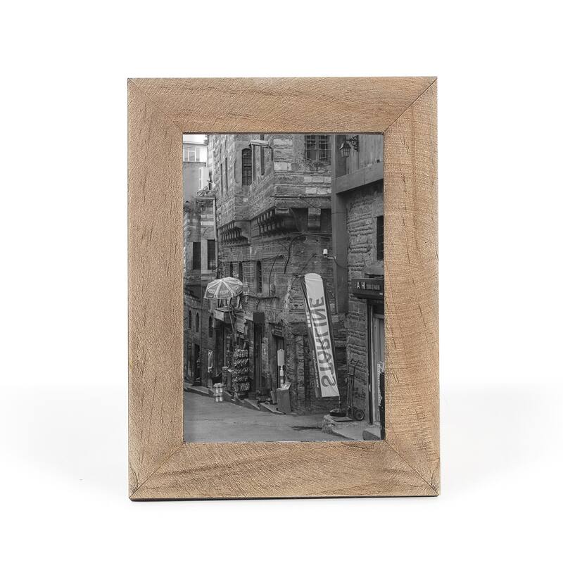 Adeco Decorative Distressed Wood Picture Frame Set