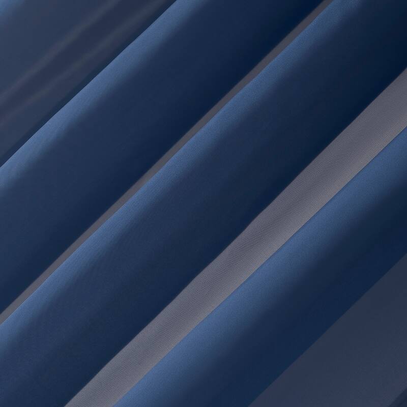 No. 918 Calypso Voile Sheer Grommet Curtain Panel, Single Panel