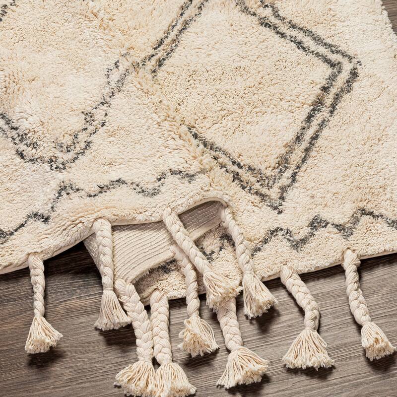 Artistic Weavers Taza Hand Loomed Moroccan Cotton Rug