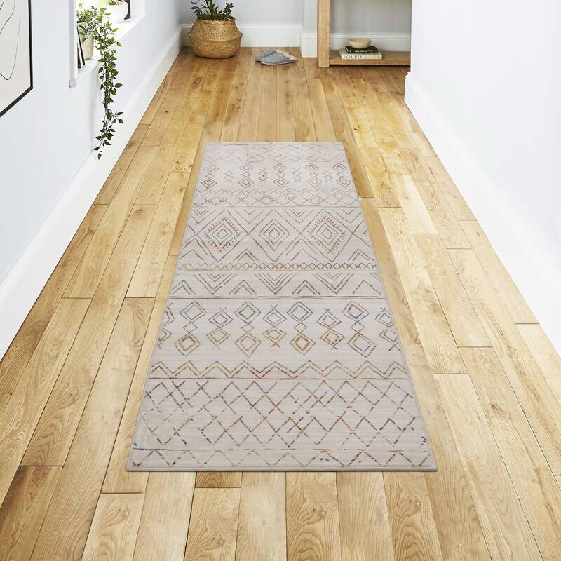 Jean Pierre New York Janae Dream Printed Chenille Rugs - 2x6 - Multi
